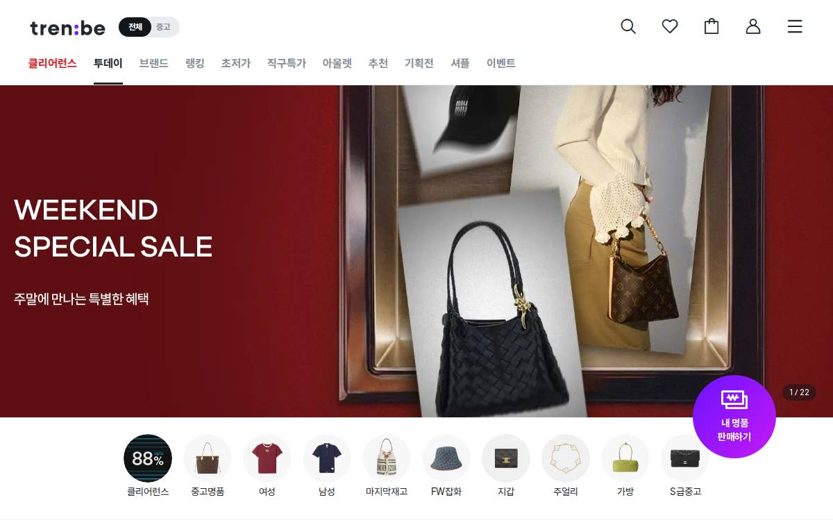 Trenbe website preview