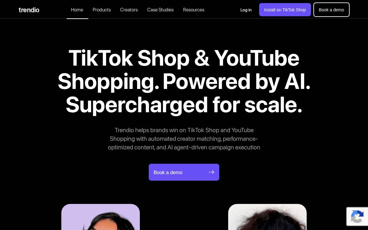 Trendiolive website preview