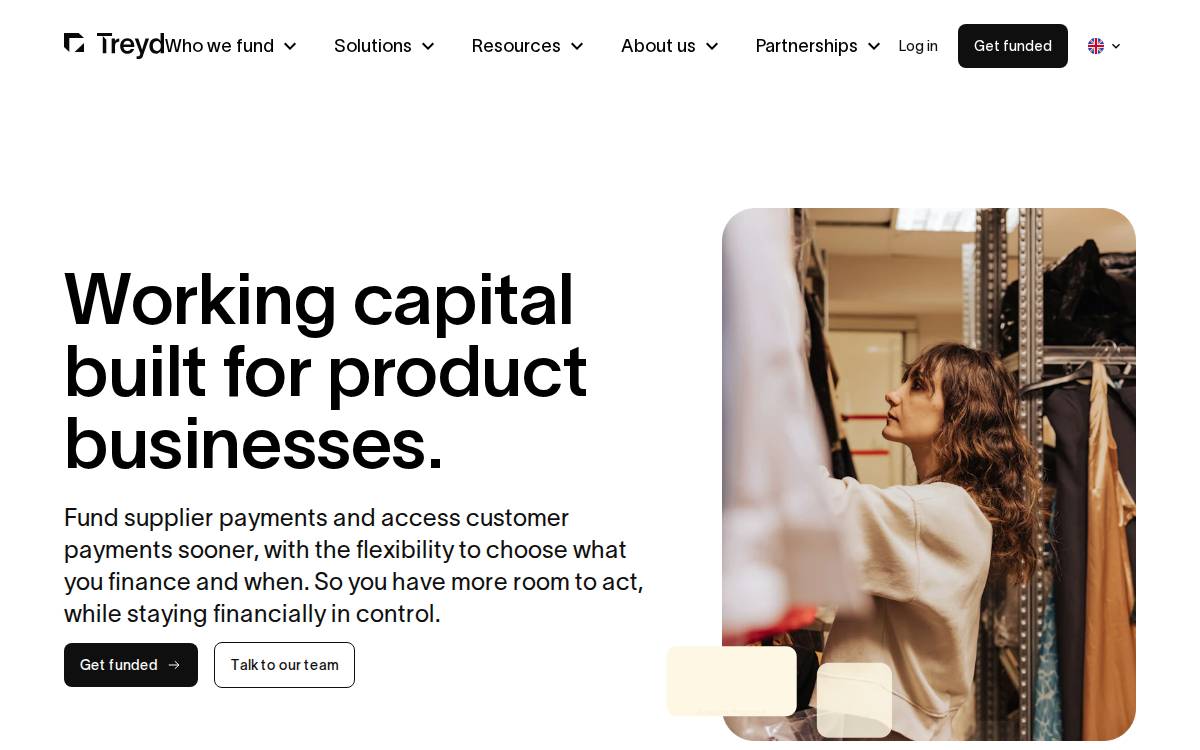 Treyd website preview