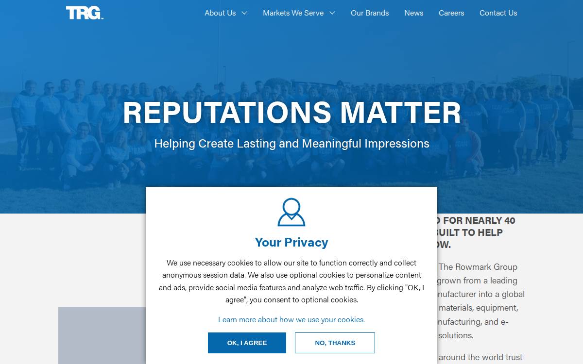 Trgrow website preview