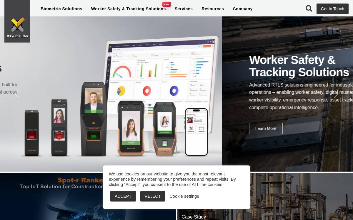 Triaxtec website preview