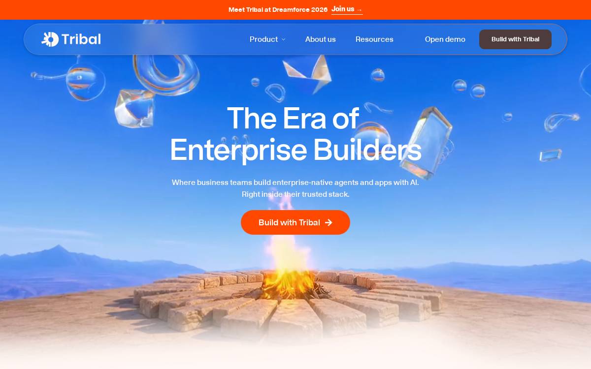 Tribal Website website preview
