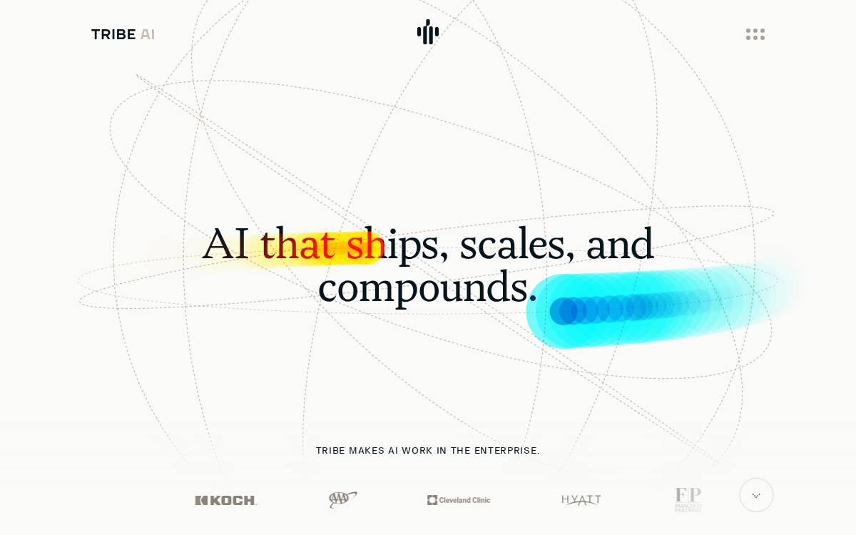 Tribe website preview