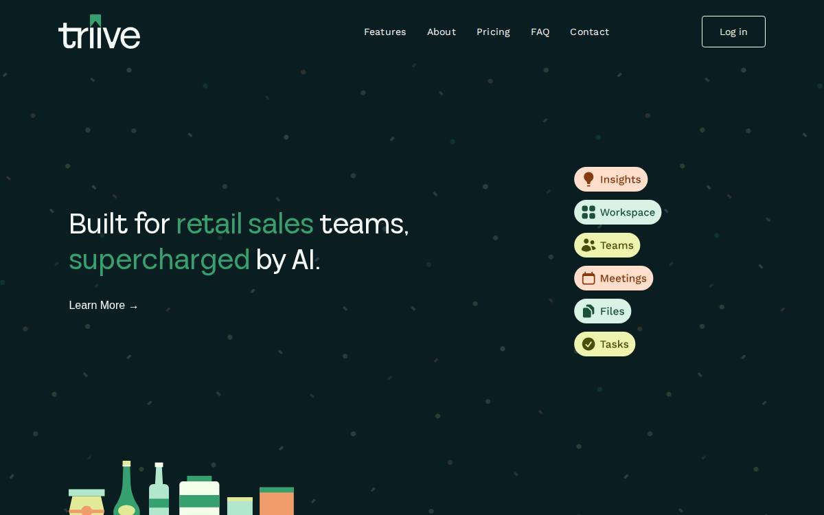 Triive website preview