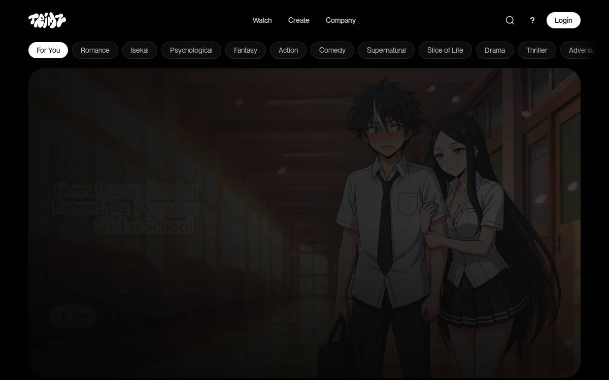 Trimz website preview
