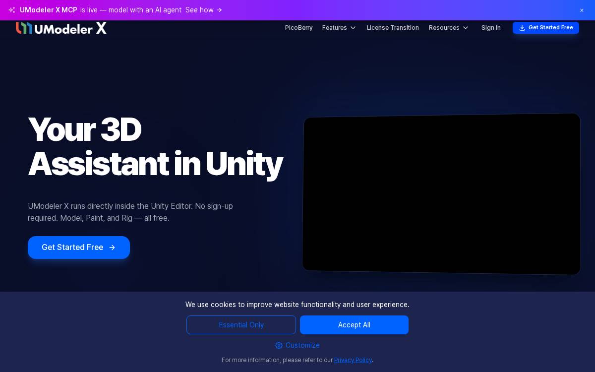 Tripolygon website preview