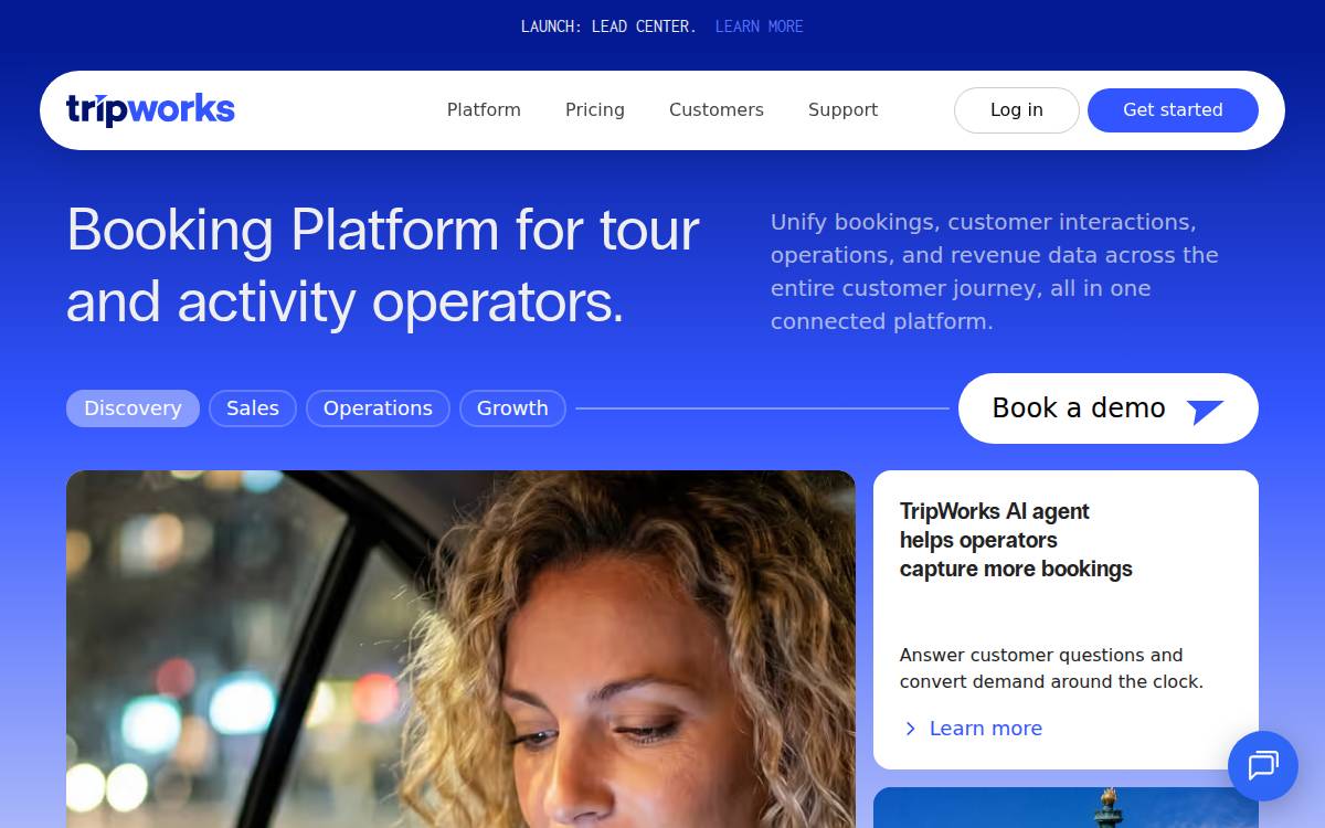 TripWorks website preview