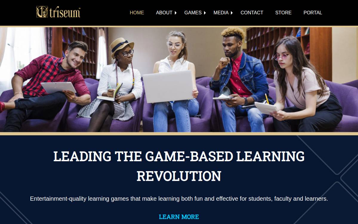 Triseum website preview