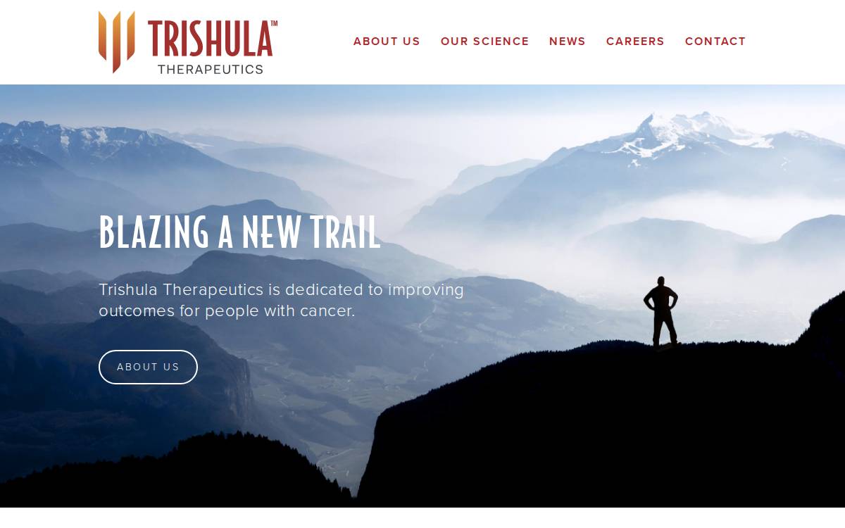 Trishula Therapeutics, Inc. website preview
