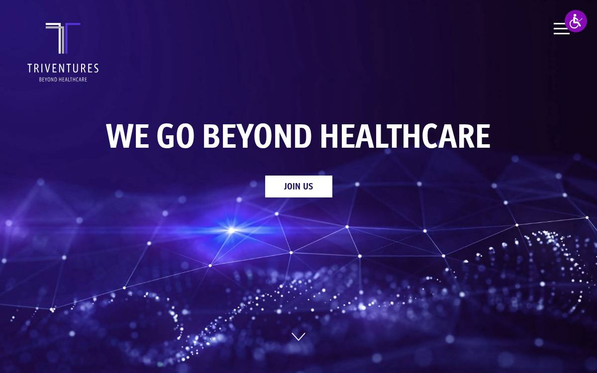 TriVentures website preview