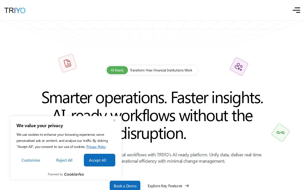 Triyosoft website preview
