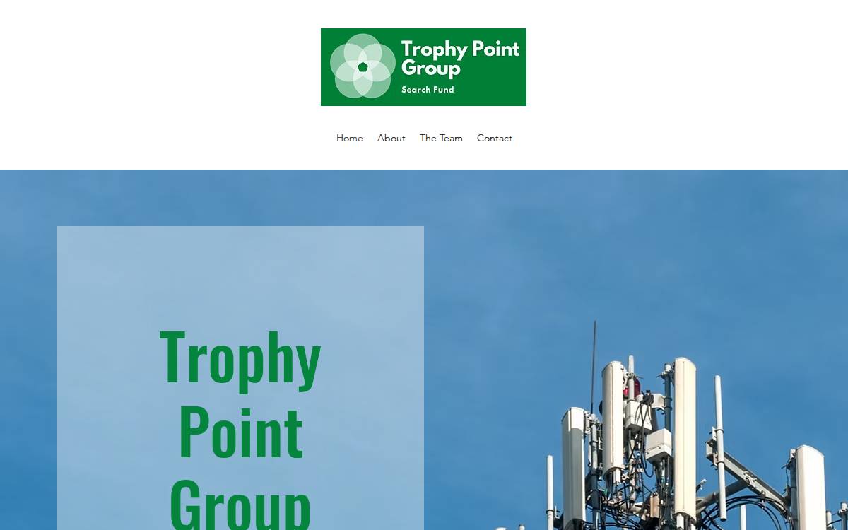 Trophy Point Group website preview