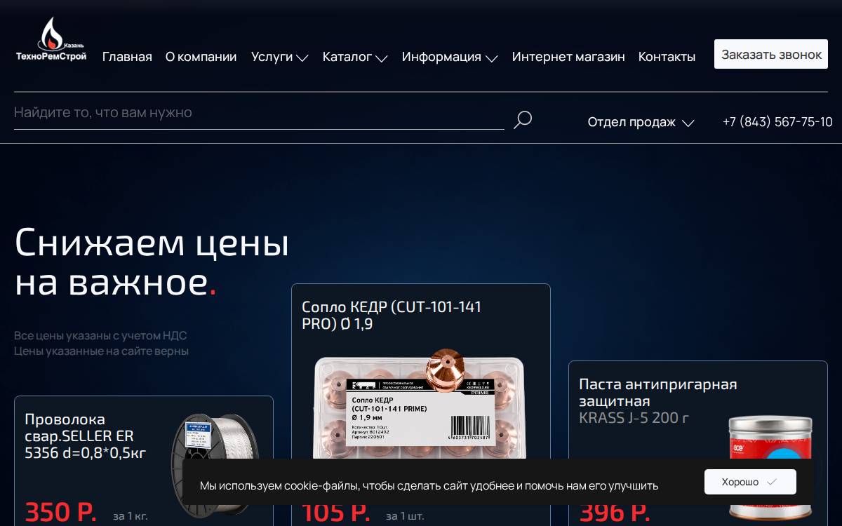 Trs Kazan website preview