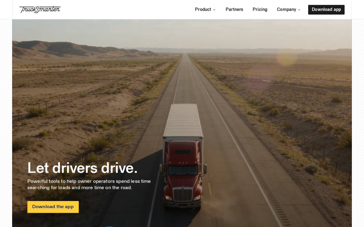 TruckSmarter website preview