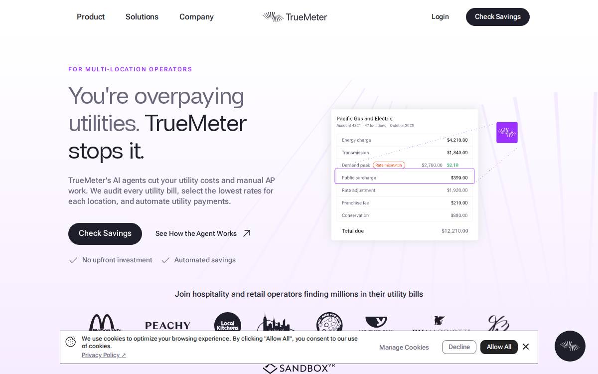 true-meter website preview