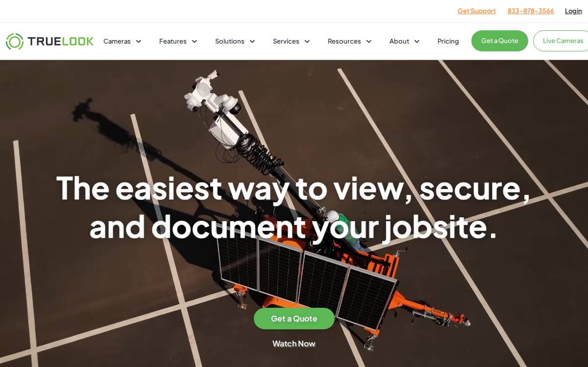 TrueLook.com website preview