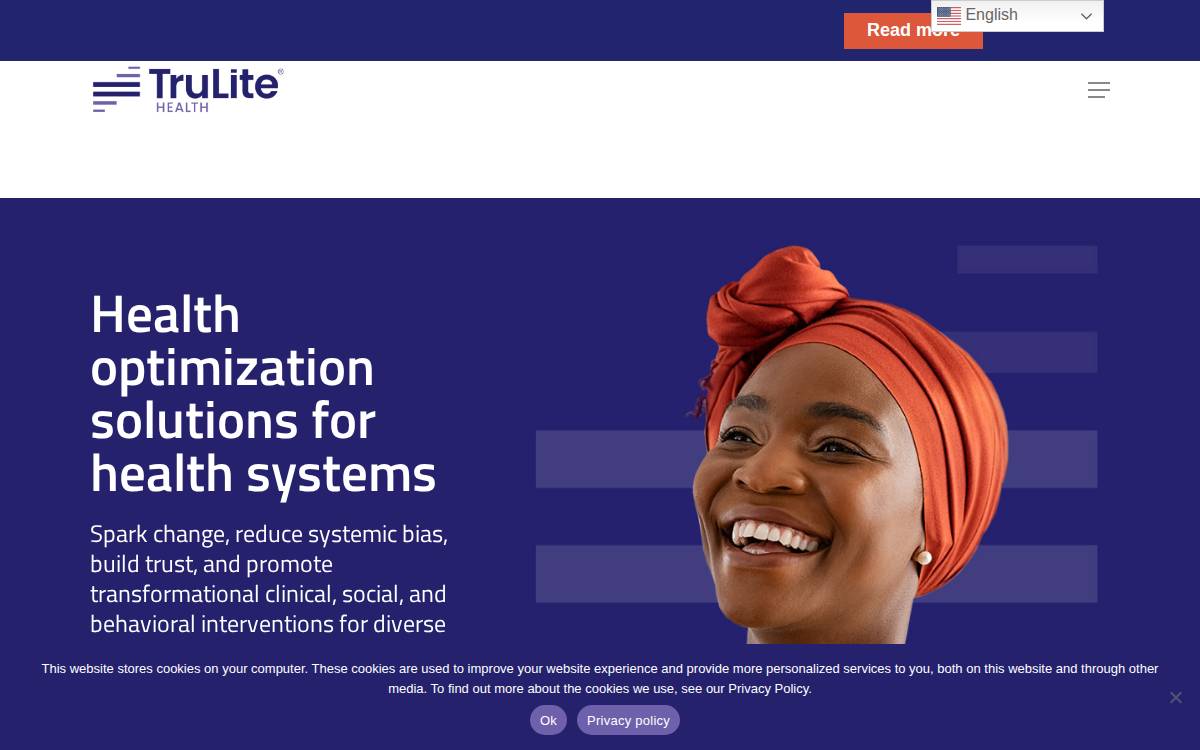 TruLite Health website preview