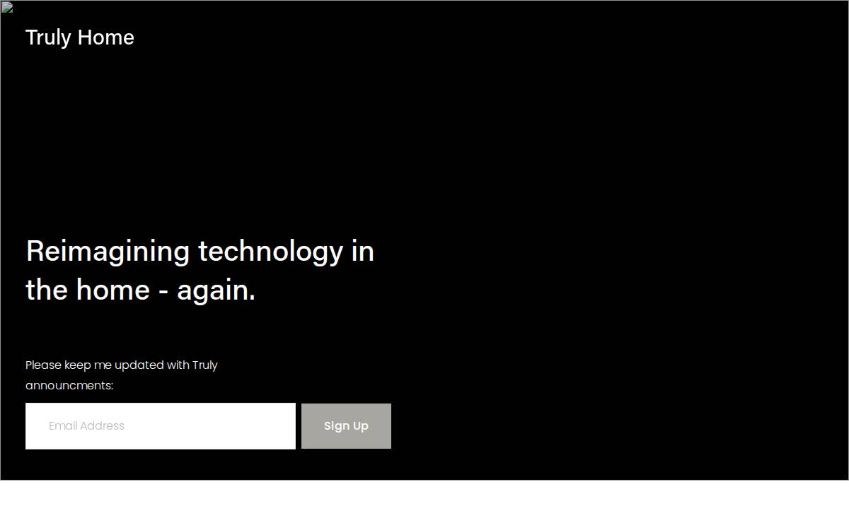 Truly Home website preview