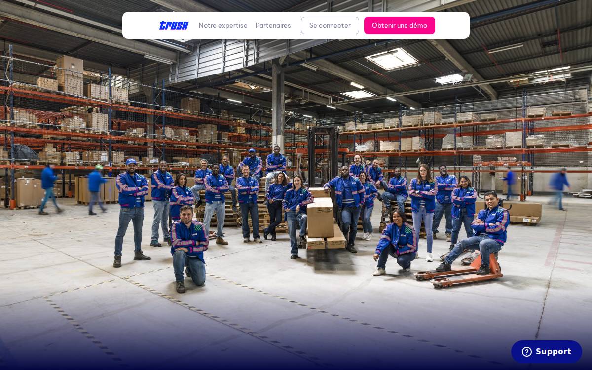 Trusk website preview