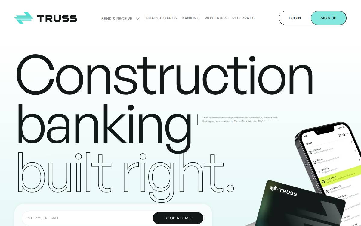 Truss website preview