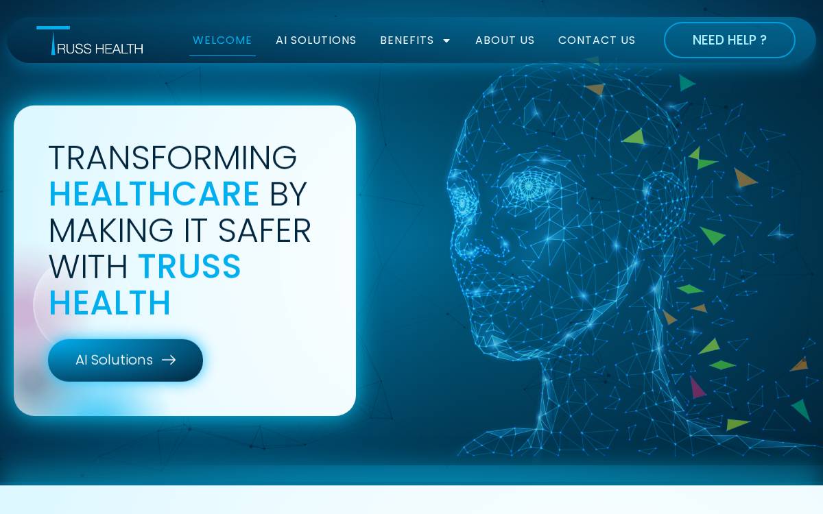 Truss Health website preview