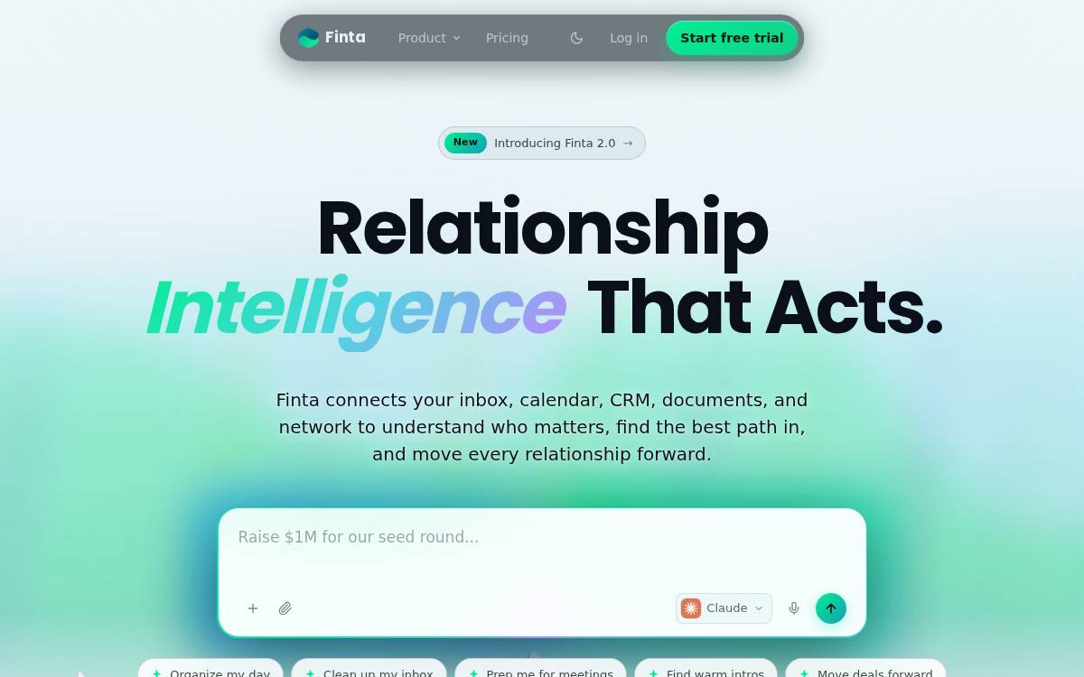Trustfinta website preview
