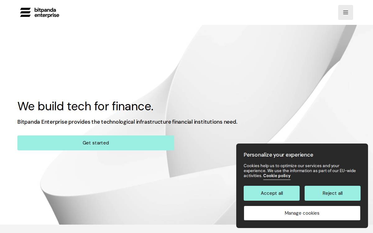 Trustology website preview