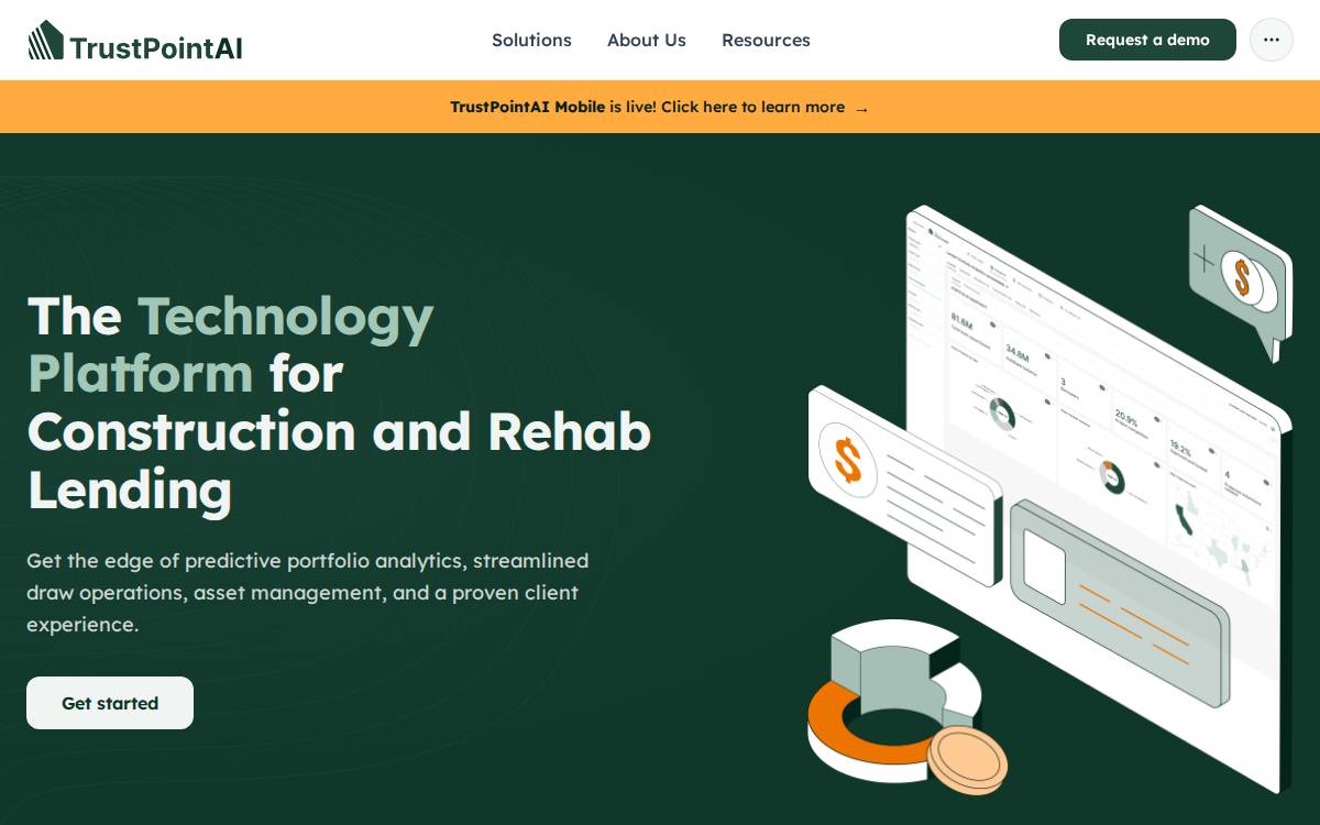 Trustpoint AI website preview