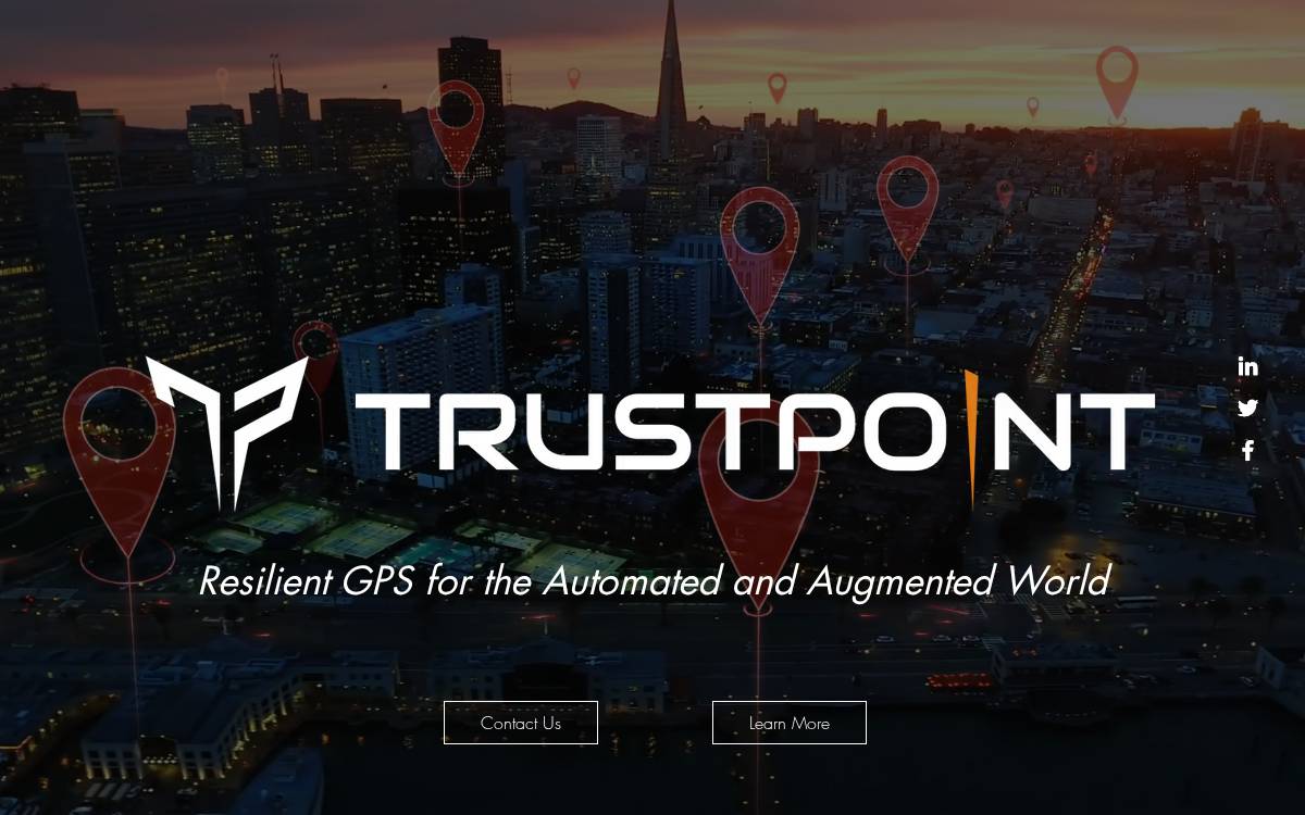 Trustpointgps website preview