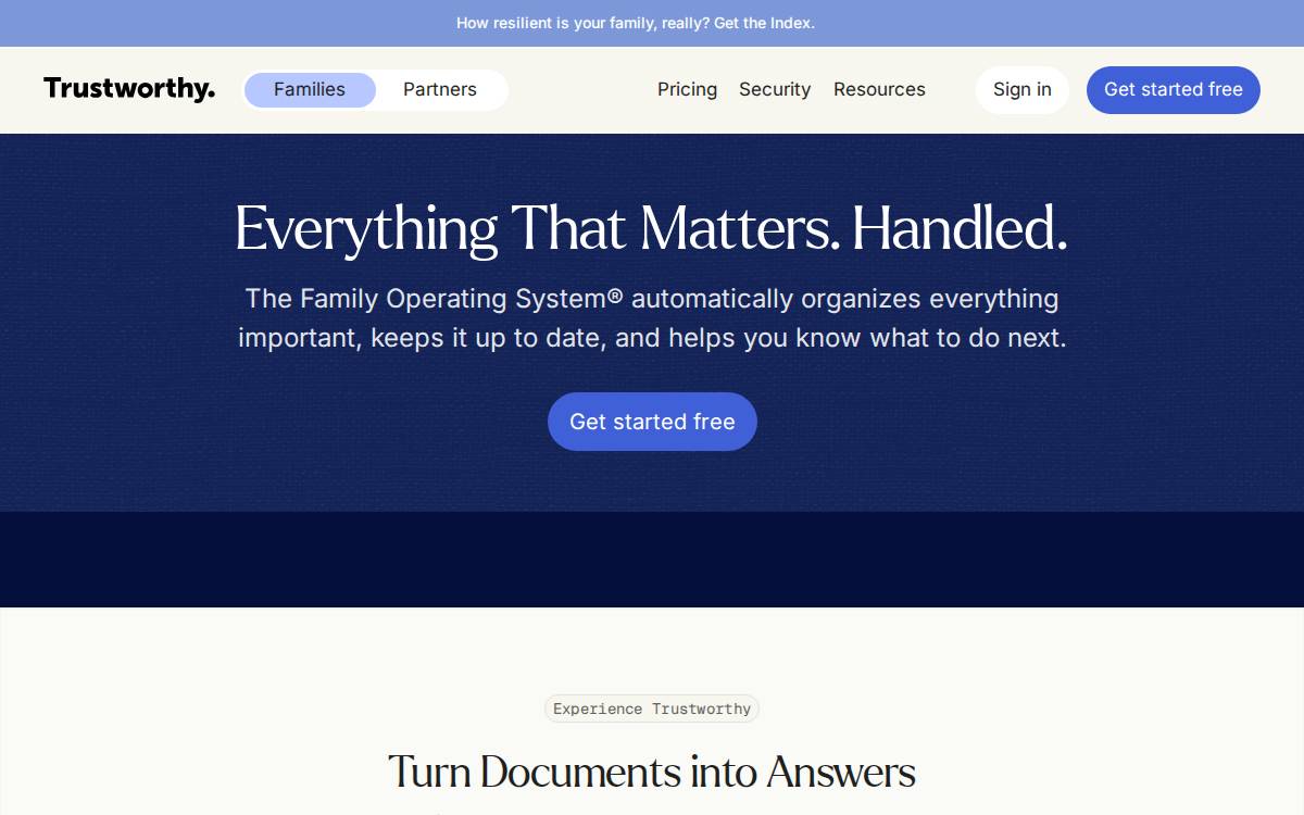 Trustworthy website preview