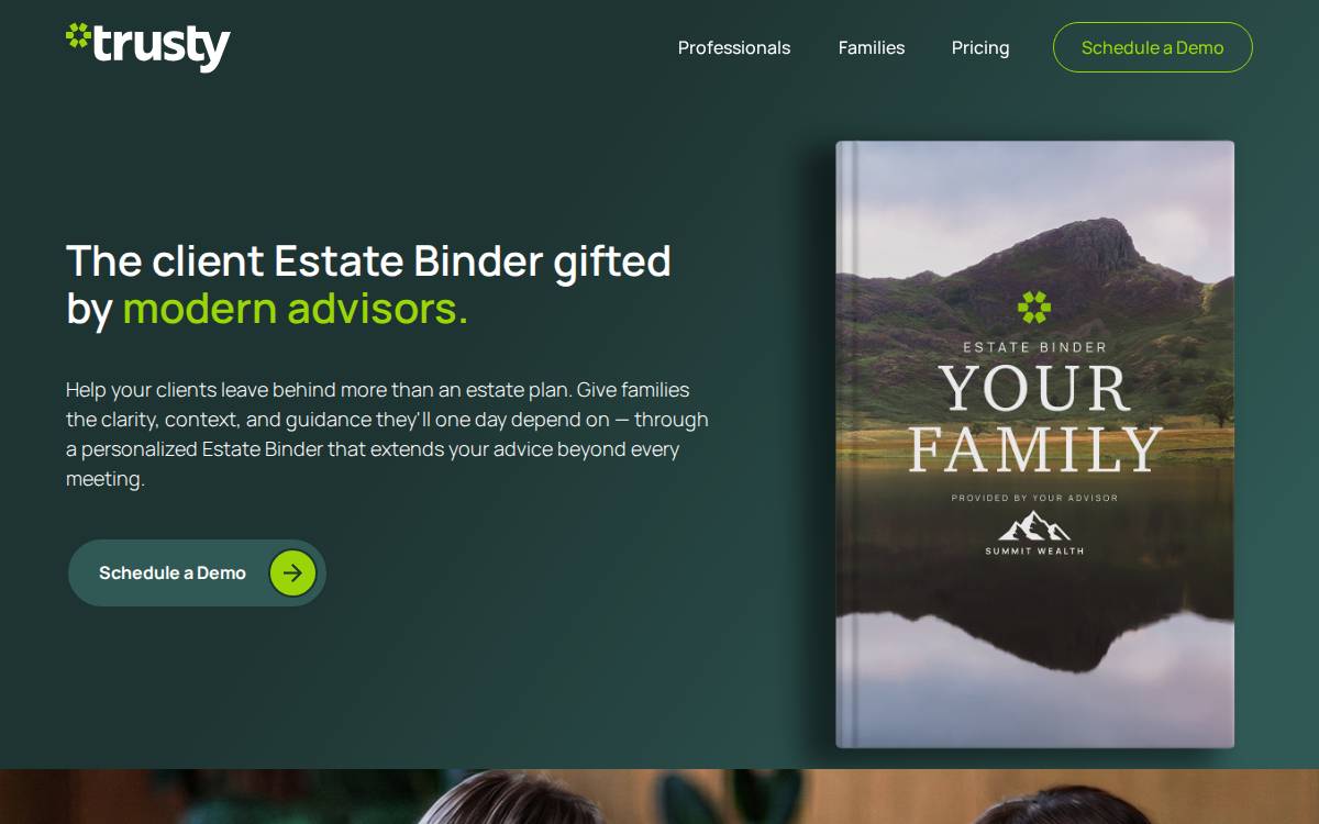 Trusty website preview