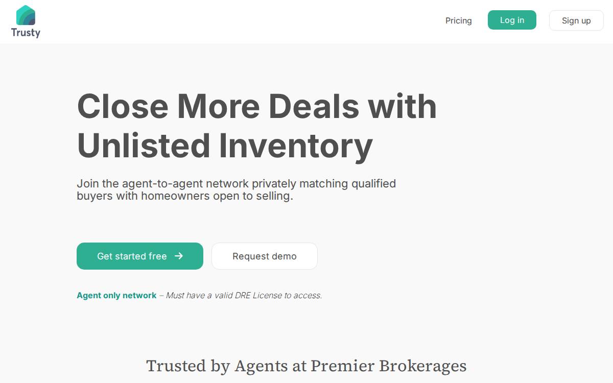 Trusty website preview