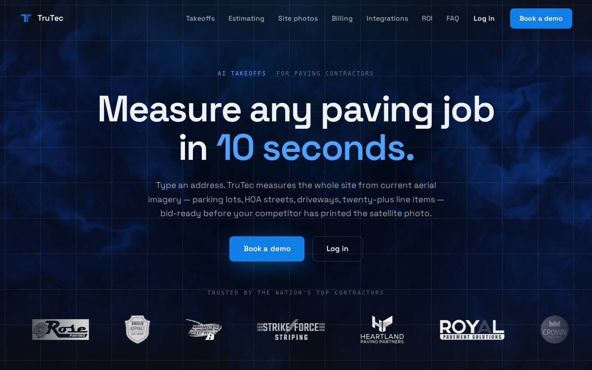 TruTec website preview