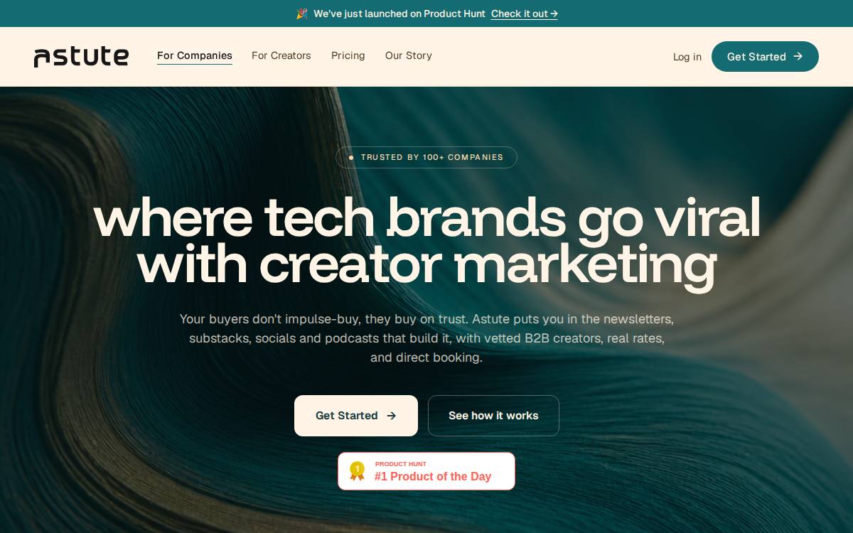 Tryastutelabs website preview