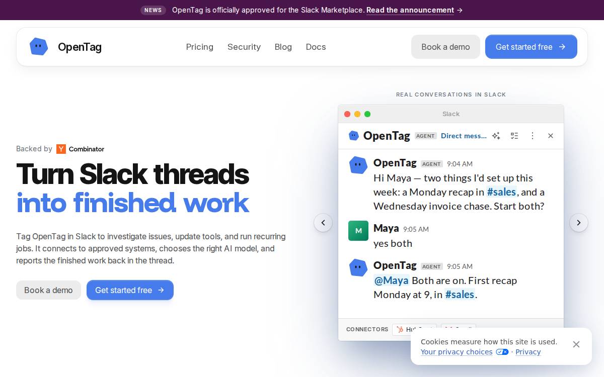 Tryopentag website preview