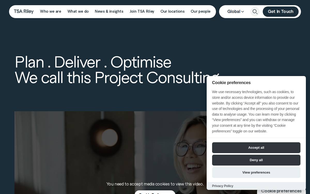Tsariley website preview