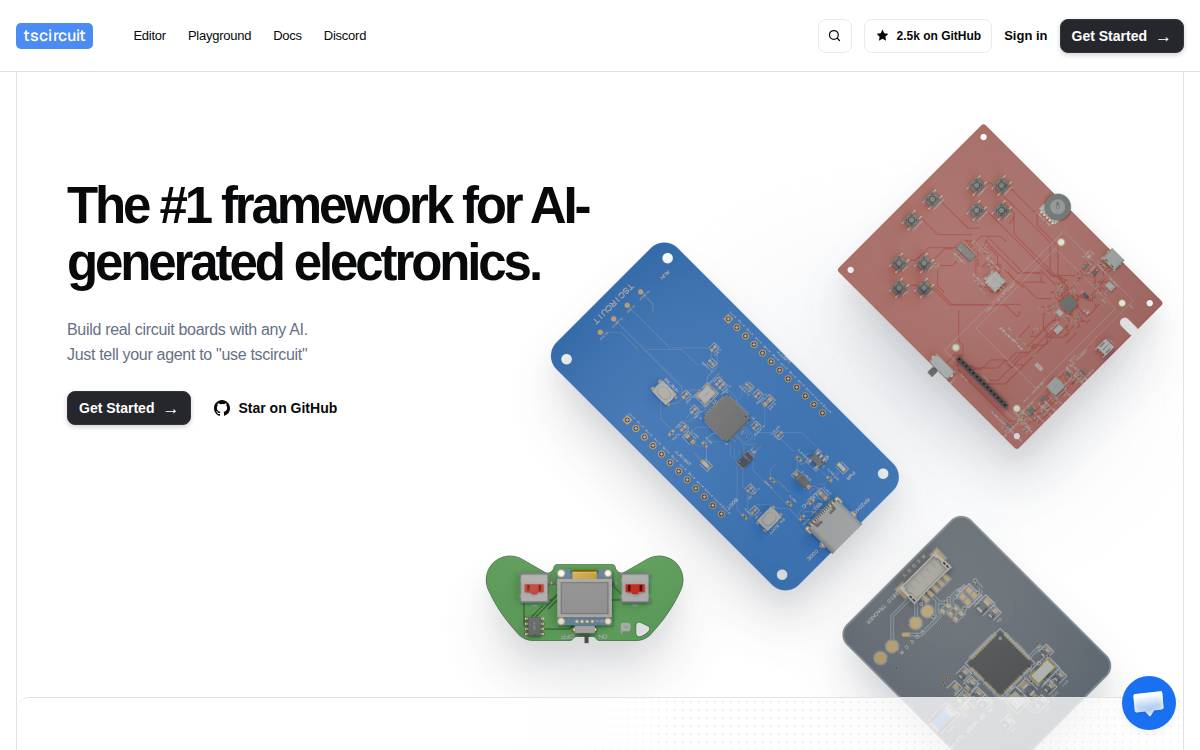 tscircuit website preview
