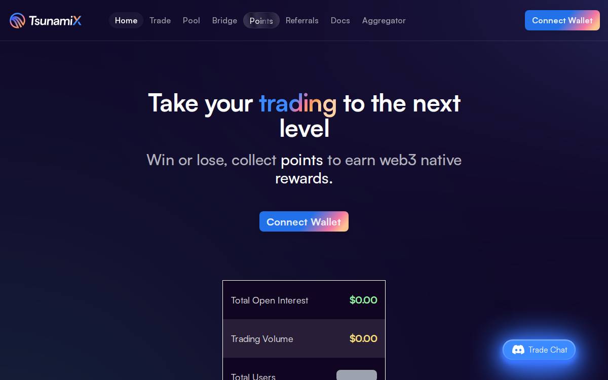 Tsunami website preview