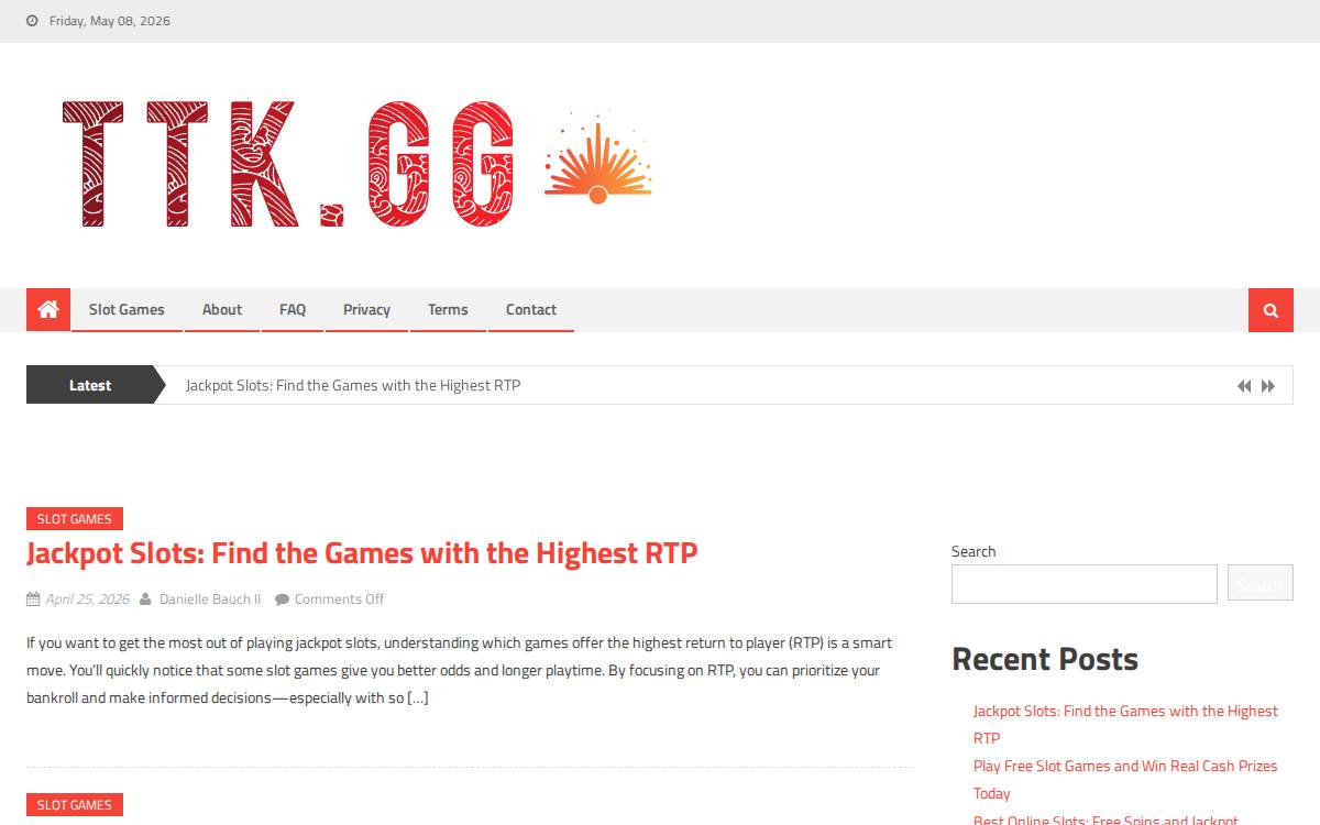 Ttk website preview