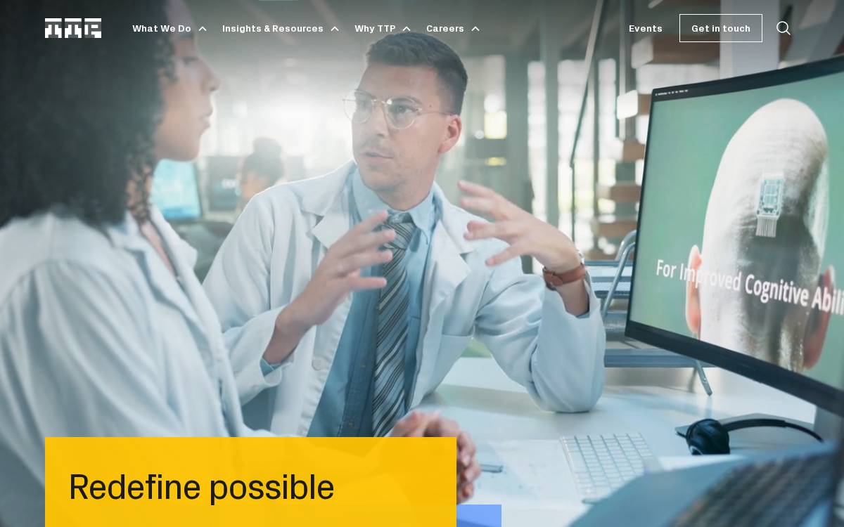 TTP plc website preview