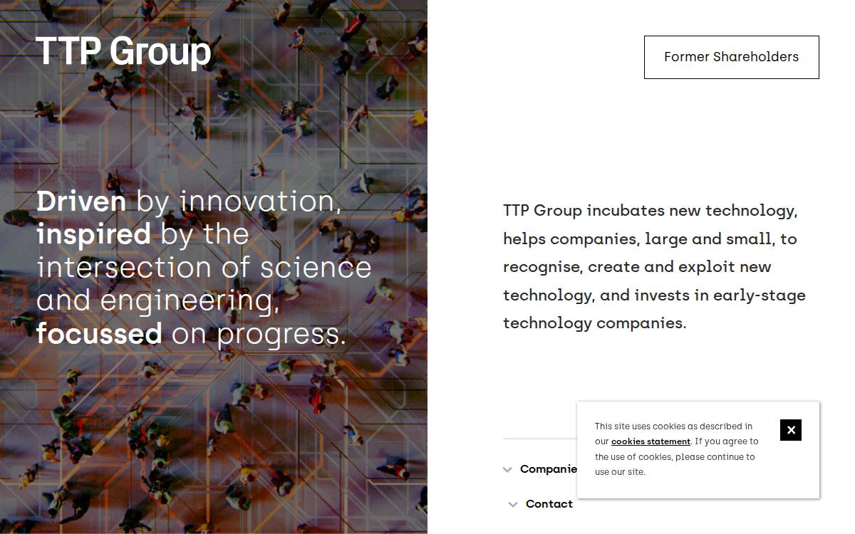 Ttpgroup website preview