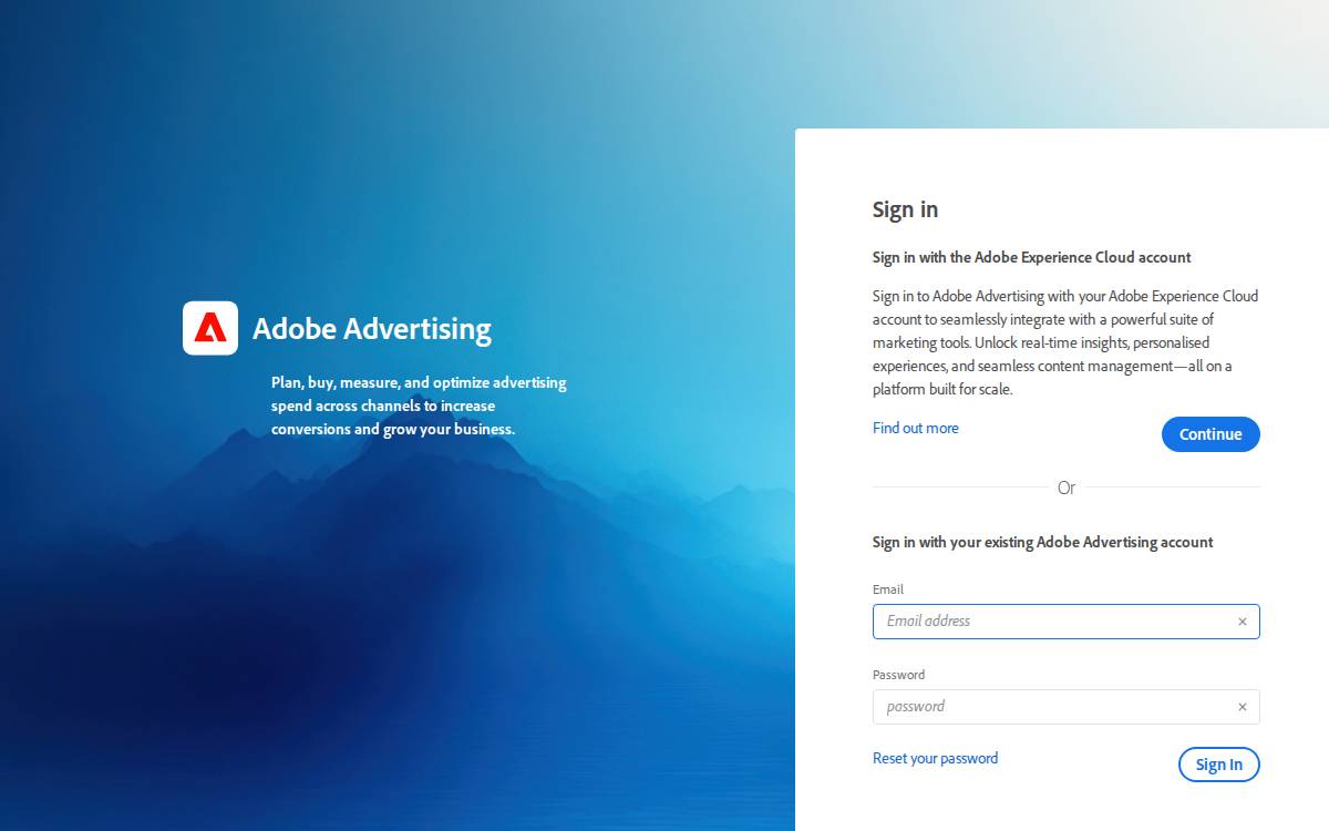 TubeMogul website preview