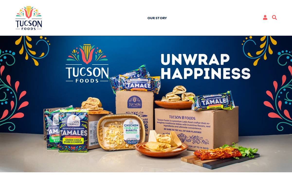 Tucson Tamale website preview