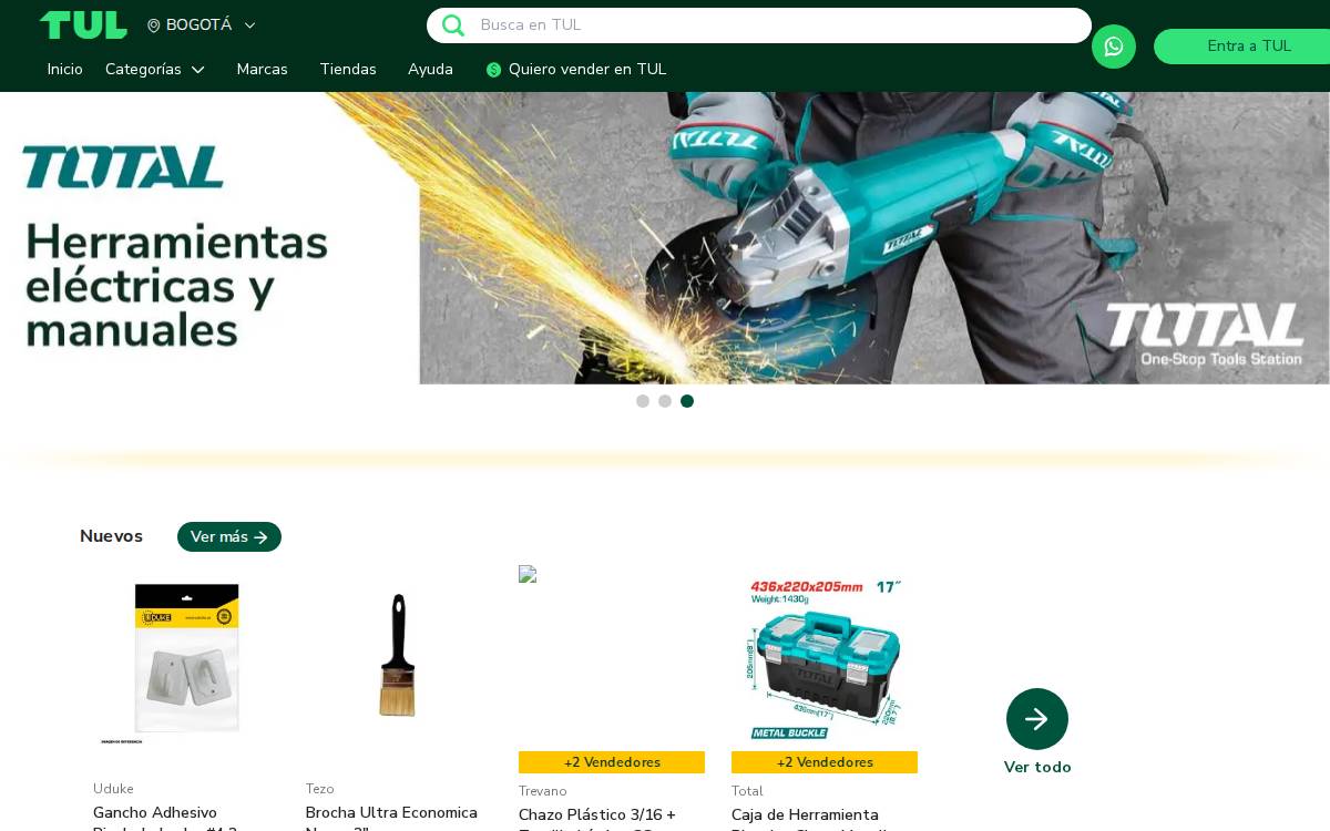 Tul website preview