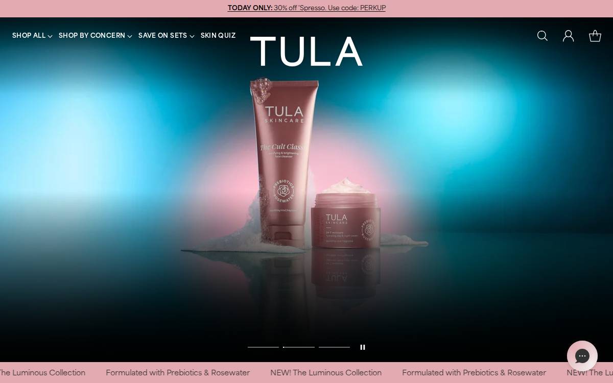 TULA website preview