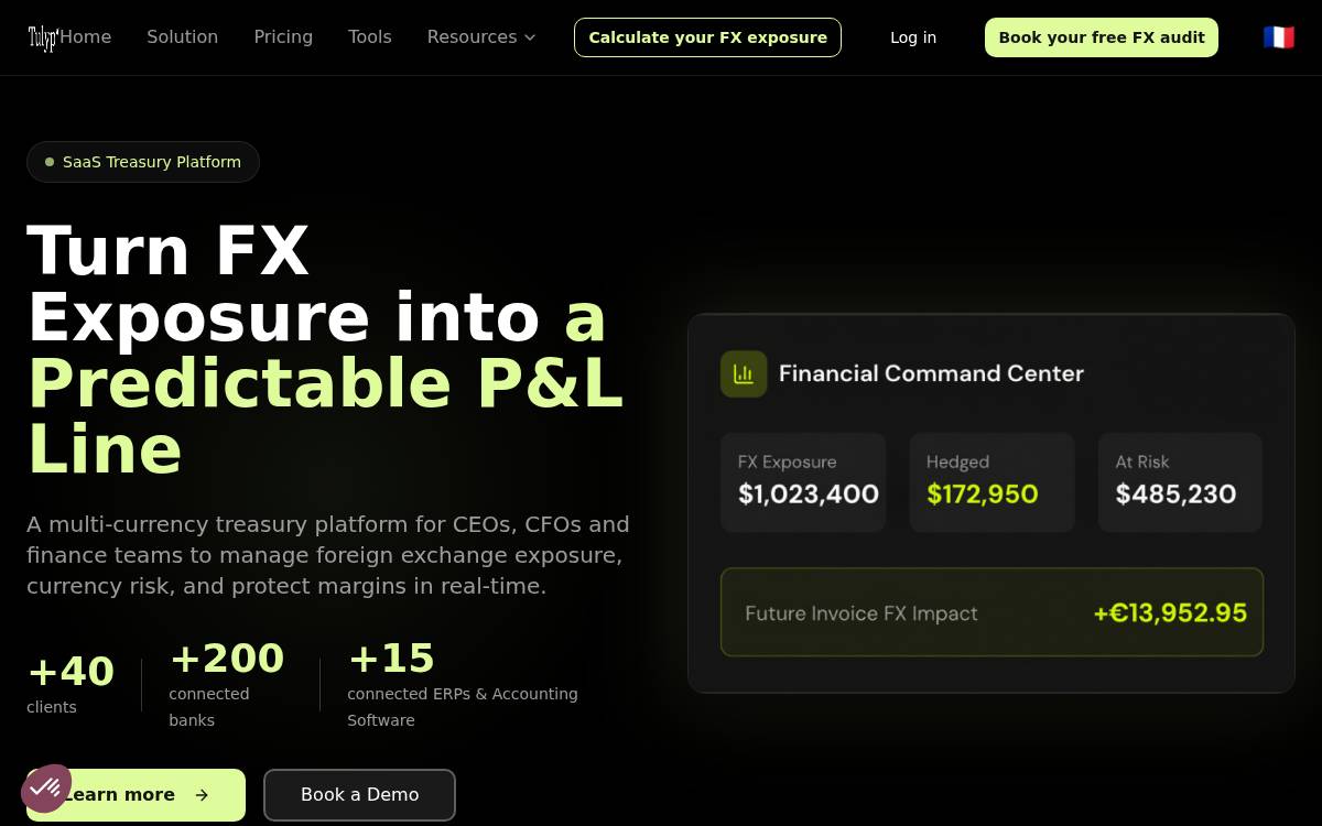 Tulyp website preview