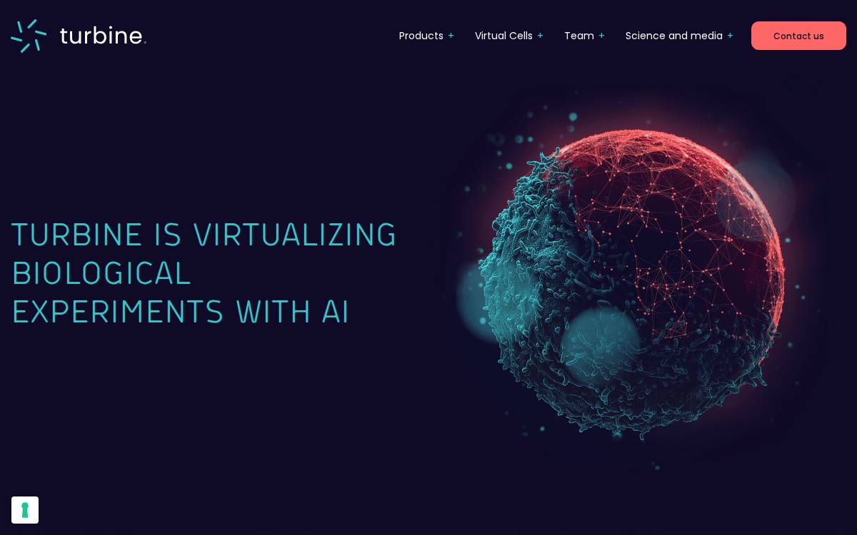 Turbine website preview