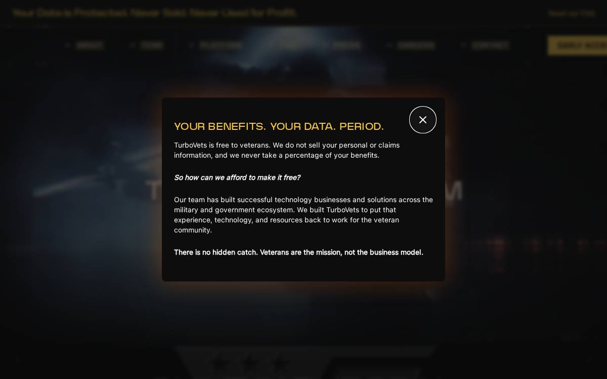 Turbovets website preview