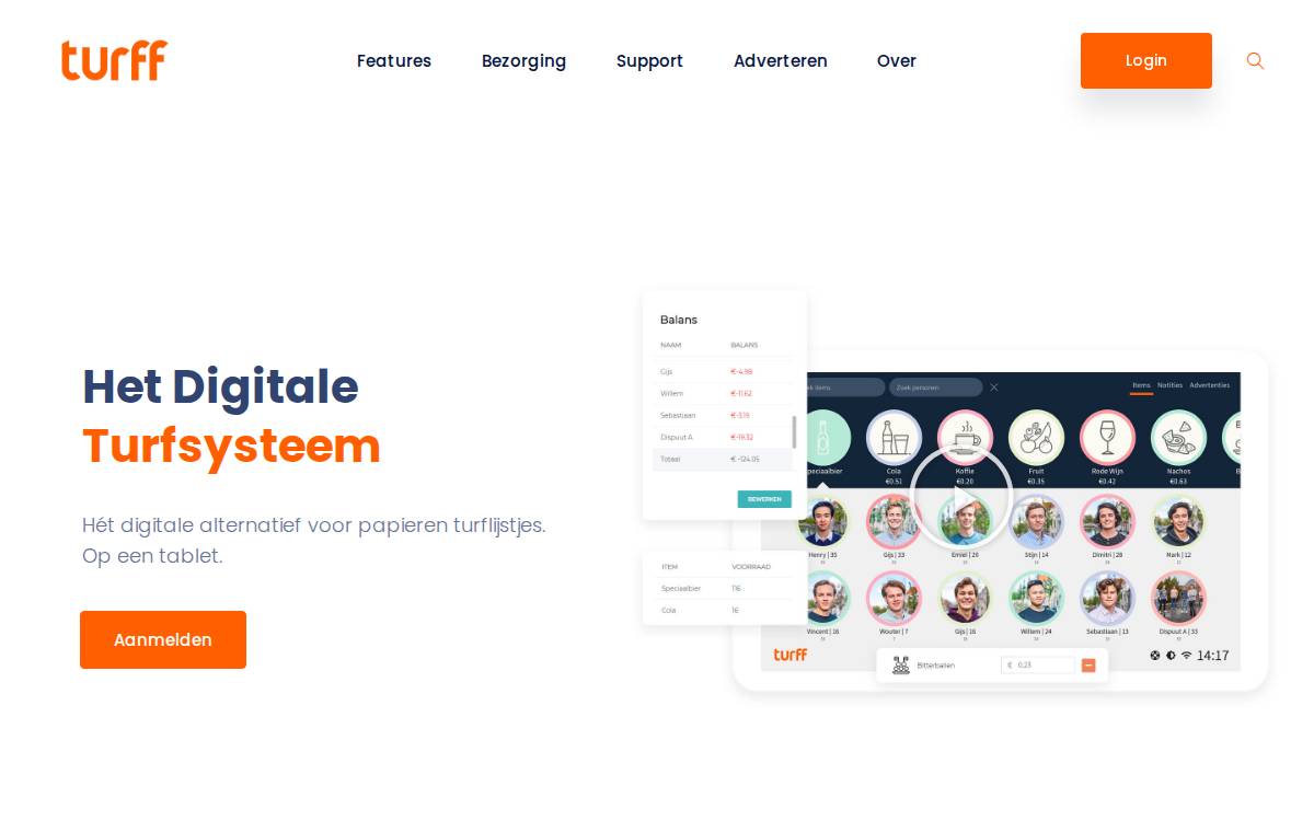Turff website preview