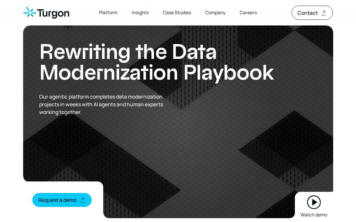 Turgon website preview